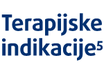 Terapijske indikacije5