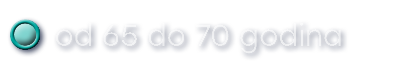 od 65 do 70 godina